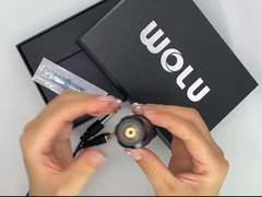 Conector de Grey Color Tattoo Machines With RCA e motor de alta qualidade